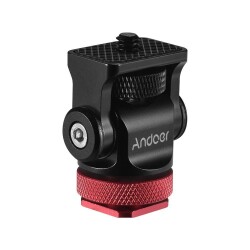 Andoer 180 Derece Döner Mini Top Kafa D6447R - Andoer