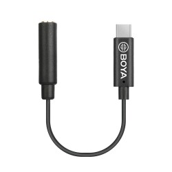 Boya BY-K4 Android Type-c 3.5mm Mikrofon Çevirici - Boya (1)