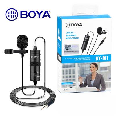 Boya BY-M1 Yaka Mikrofonu - 1