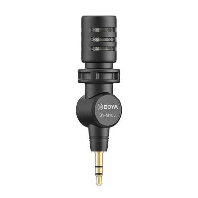 Boya BY-M100 Kompakt 3.5mm Kamera Mikrofonu - 1