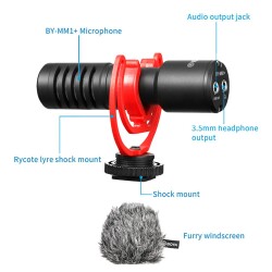 Boya BY-MM1+ Condenser Shotgun Mikrofon - Boya (1)