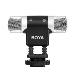 Boya BY-MM3 Çift Kafa Mini Stereo Mikrofon - Boya (1)