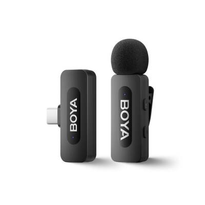 Boya BY-V10 Type-C Kompakt Kablosuz Yaka Mikrofonu (Yeni Versiyon) - 2