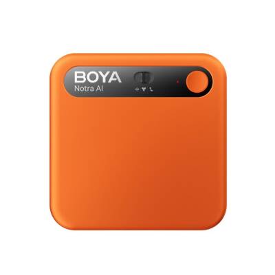 Boya Notra AI Destekli Ses Kaydedici ve Not Tutma Cihazı - Cosmic Orange - 1