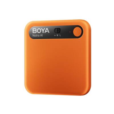 Boya Notra AI Destekli Ses Kaydedici ve Not Tutma Cihazı - Cosmic Orange - 2