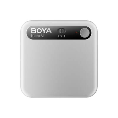 Boya Notra AI Destekli Ses Kaydedici ve Not Tutma Cihazı - Silver - 1