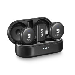 Boya Omic-U Wireless İkili Yaka Mikrofonu Type-C (Siyah) - Boya (1)