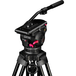 Cartoni Focus 12 Red Lock Sistem (100mm Top) Tripod - Cartoni (1)