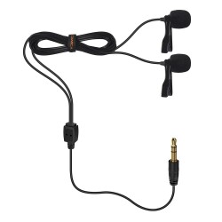 CoMica CVM-D02 Çiftli Yaka Mikrofonu (6mt) - Comica