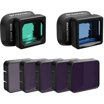 Freewell Wide Angle & Anamorphic Lens ile ND Filtre (Dji Mini 3 Pro için) - 1