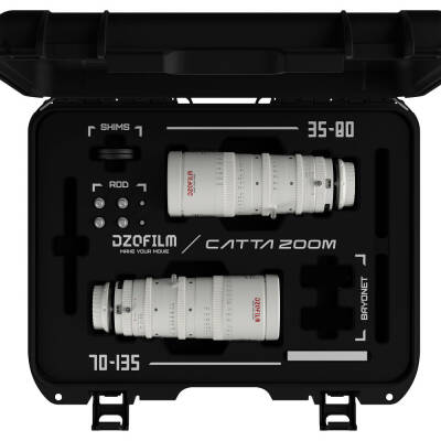 DZOFilm Catta 35-80 & 70-135mm T2.9 E-Mount Cine Zoom 2-Lens Bundle (Beyaz) - 3