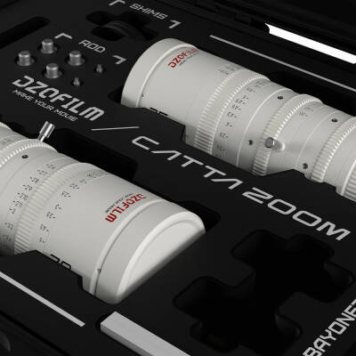 DZOFilm Catta 35-80 & 70-135mm T2.9 E-Mount Cine Zoom 2-Lens Bundle (Beyaz) - 2