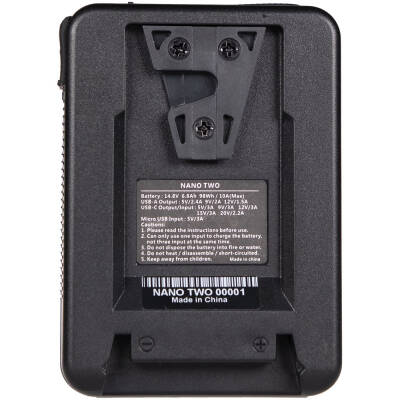 Fxlion Nano TWO (98Wh) 14.8V Ultra-Compact V-Mount Batarya - 2