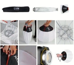 GVM 85cm Lantern Balon Softbox - 6