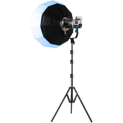 GVM SD200R RGB ve Bi-Color LED Stüdyo Video Spot Işık Kiti, Stand ve Softbox ile - GVM