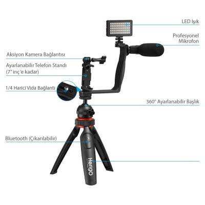 Herigo HG-VLG5 Youtuber Vlogger Set - 2