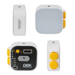 Herigo HR-PH002 RGB Mini LED Video Işığı Type-C Şarjlı Ekranlı 2000mAh - Herigo (1)