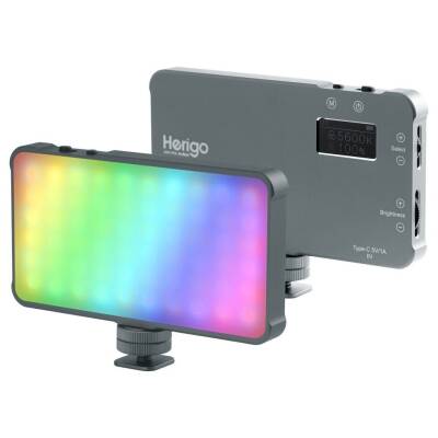 Herigo HR-PH003 RGB LED Video Işığı 2500-9900K Type-C - 1