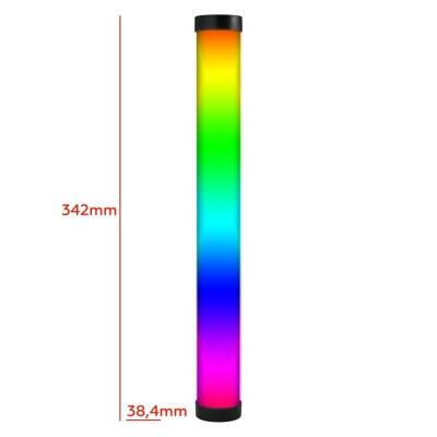 Herigo HR-PH006 32cm RGB LED Tube Video Light 2500-9900K Type-C Şarjlı Işık - 2