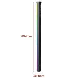 Herigo HR-PH007 60cm RGB LED Tube Video Light 2500-9900K Type-C Şarjlı Işık - Herigo (1)