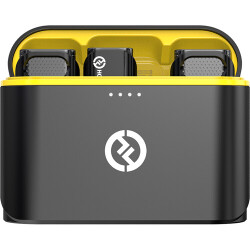 Hollyland LARK C1 DUO 2 Kişilik Kablosuz Mikrofon Sistemi (USB-C)(Siyah, 2,4 GHz) - Hollyland (1)