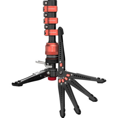 iFootage Cobra 3 Monopod & Komodo K5S Fluid Tripod Kafası - 4