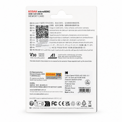 Kodak 64GB Micro SD UHS-I U3/V30/A1 Araç Kamerası İçin Kart KD360 - 3