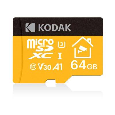 Kodak 64GB Micro SD UHS-I U3/V30/A1 Güvenlik Kamerası İçin Kart KI330 - 2