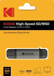 Kodak SD ve Micro SD Kart Okuyucu (2-IN-1) C220 - Kodak