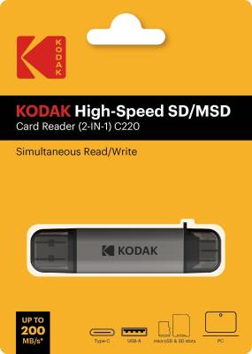 Kodak SD ve Micro SD Kart Okuyucu (2-IN-1) C220 - 1