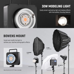 Neewer Q4 400WS 2.4G TTL Akülü Paraflaş Seti (Sony Uyumlu) - 3