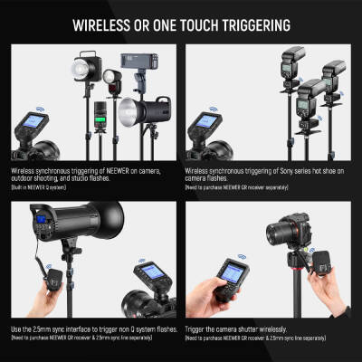 Neewer QPRO-C TTL Kablosuz Flaş Tetikleyici (Canon) - 4