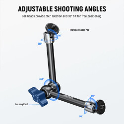 Neewer ST08 Magic Arm (9.8inç / 25cm) - Neewer (1)