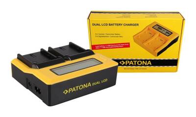 Patona 7583 İkili LCD Ekranlı USB Şarj Aleti Canon LP-E6 İçin - 2