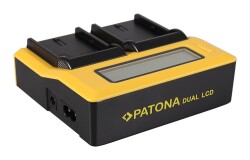 Patona 7583 İkili LCD Ekranlı USB Şarj Aleti Canon LP-E6 İçin - 4