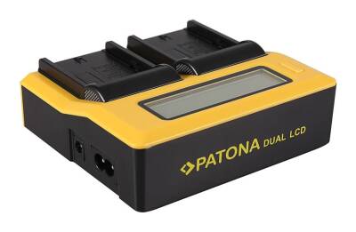 Patona 7525 İkili LCD Ekranlı Şarj Aleti Sony NP-F970 İçin - 2
