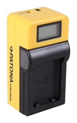 Patona Senkron LCD Ekranlı USB Şarj Cihazı Sony NP-FW50 İçin - 1