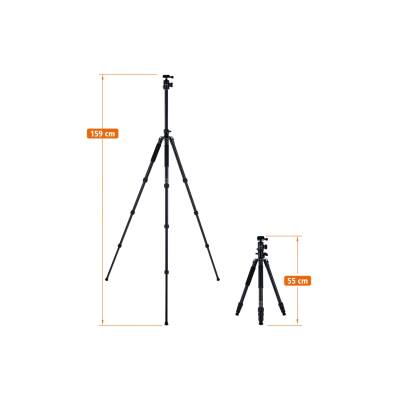 Rollei C5I Makro Pro 90° Ayarlanabilir Tripod - 3