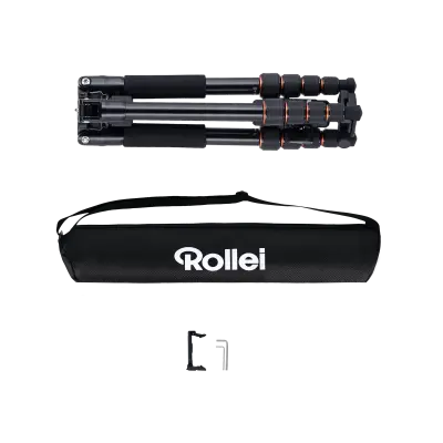 Rollei Compact Traveler No.1 Alüminyum Siyah Tripod - 2