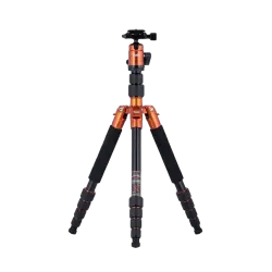 Rollei Compact Traveler No.1 Alüminyum Turuncu Tripod - 1