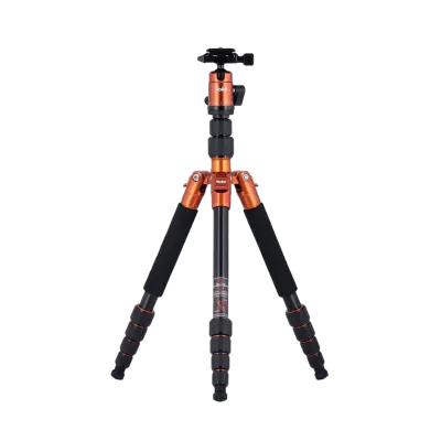 Rollei Compact Traveler No.1 Alüminyum Turuncu Tripod - 1
