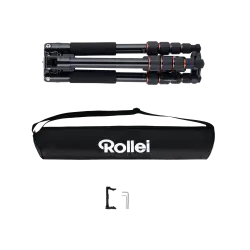 Rollei Compact Traveler No.1 Alüminyum Turuncu Tripod - Rollei (1)