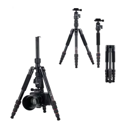 Rollei Compact Traveler No.1 Alüminyum Turuncu Tripod - 3
