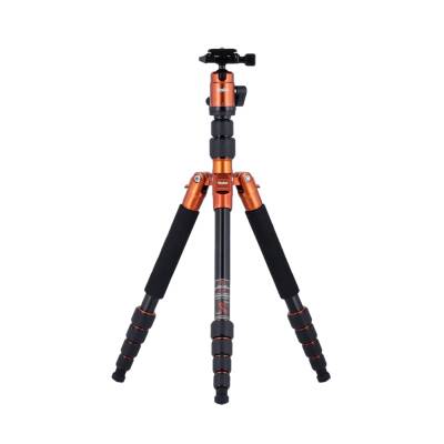 Rollei Compact Traveler No.1 Karbon Turuncu Tripod - 1