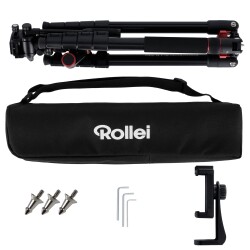 Rollei Compact Traveler No.2 XL 90° Açılabilen Video Tripodu - 4