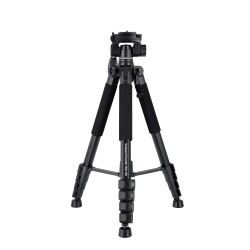 Rollei Compact Traveler Star S4 Alüminyum Siyah Tripod - Rollei
