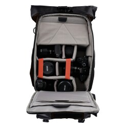 Rollei Fotoliner Ocean Rolltop Turuncu Sırt Çantası - 4