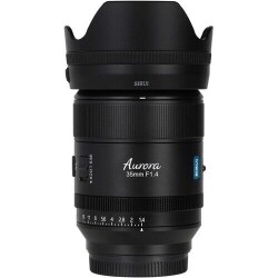 Sirui AURORA 35mm F1.4 Auto-Focus Lens (E Mount, Siyah) - 6