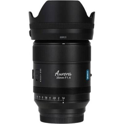 Sirui AURORA 35mm F1.4 Auto-Focus Lens (E Mount, Siyah) - 6