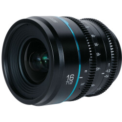Sirui Night Walker 16mm T1.2 S35 Cine Lens (FUJIFILM X, Black) - Sirui